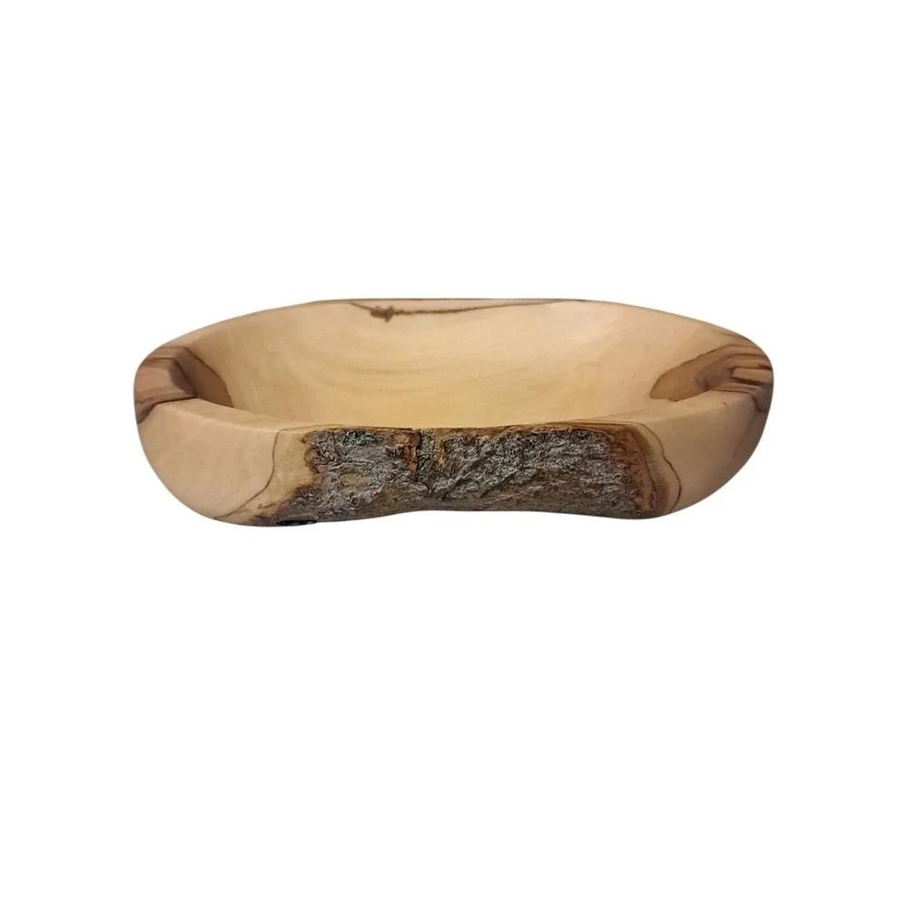 Trinket Dish Wooden Handmade From Jordan